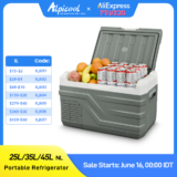 מקרר מקפיא נייד לרכב Alpicool 25-45 ליטר